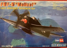NEW Sealed 1:72 F6F-5 "Hellcat" Easy Assembly HobbyBoss   80260