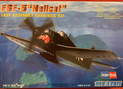 NEW Sealed 1:72 F6F-5 ''Hellcat'' Easy Assembly HobbyBoss   80260