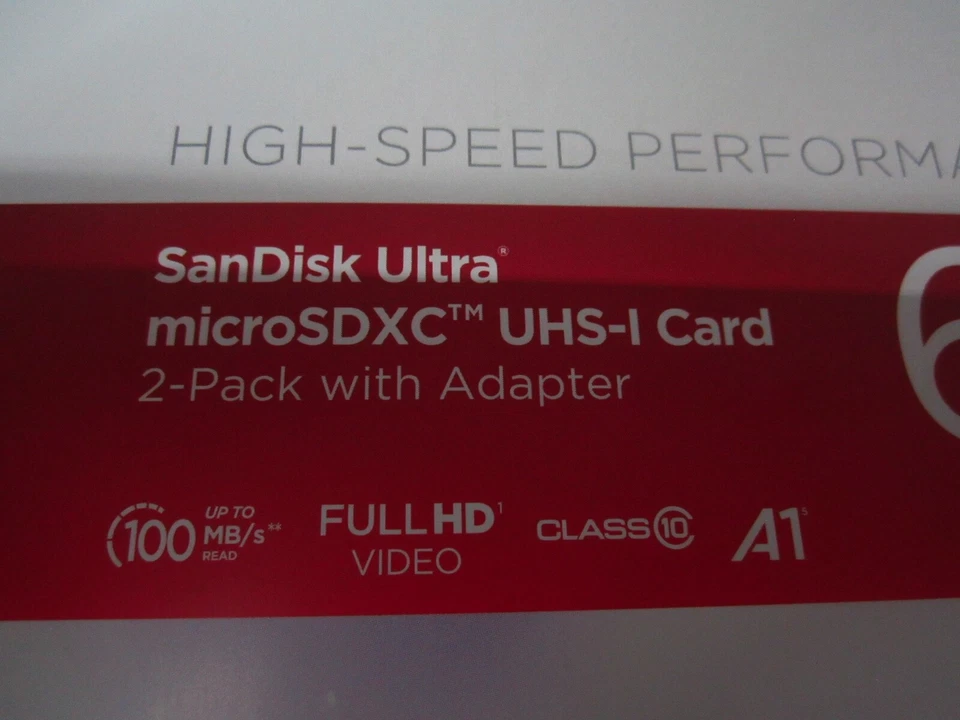 BRAND NEW SanDisk Ultra 64GB(2PACKS ) microSDXC UHS-I Card with Adapter - Image 3 of 4