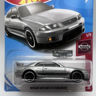 2019 Hot Wheels Zamac Nissan Skyline GT-R [BCNR33] Nissan 1/5 #6/250 Zamac