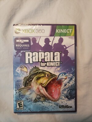 Rapala for Kinect Xbox 360 Brand New Factory Sealed