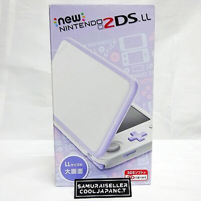 New Nintendo 2DS LL Console System White x Lavender JAPAN import