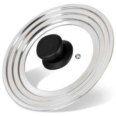 Universal Lid for Pots and Pans Skillets, Stainless 6-7-8 Inch, S-6-7-8 Inch