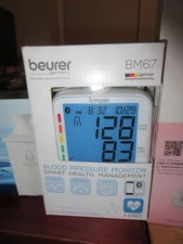 Beurer BM67 Upper Arm Blood Pressure Monitor Smart Health Management Bluetooth