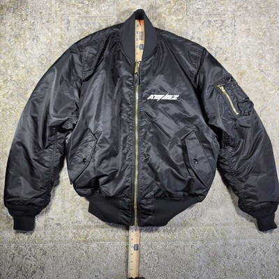 ATEEZ Break The Wall Tour Bomber Jacket Black Official A2 K-Pop Jacket Large 