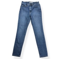 Levi's Women  s 721 High Rise Skinny Blue Denim Jeans Size 27x28