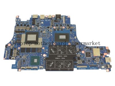 T3CD6 For Dell G7 7590 Motherboard 0T3CD6 W/ i7-8750H CPU RTX2060-V6G GPU