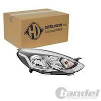 Diederichs Halogen Scheinwerfer Mit Lwr-Motor Rechts FüR Ford Fiesta | 1407980