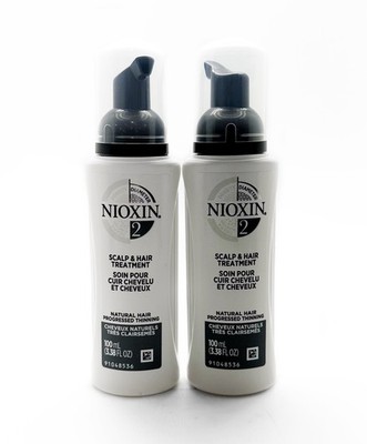 Nioxin System 2 Scalp Treatment 3.38oz (Pack of 2)