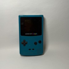 Nintendo Game Boy Color Teal (CGB-001) Handheld System Tested & Working