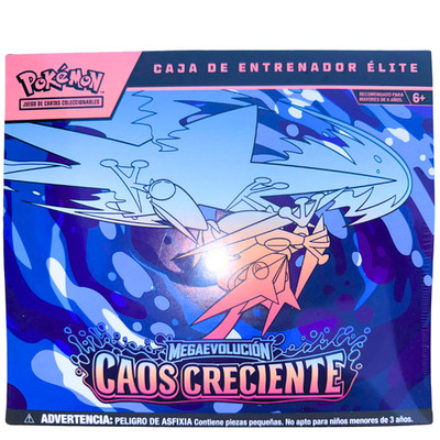 Pokemon SPANISH - Caos Creciente (Chaos Rising) Elite Trainer Box