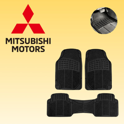 For All Mitsubishi Car Floor Mats 3pcs Guard Custom All Weather Rubber Fit
