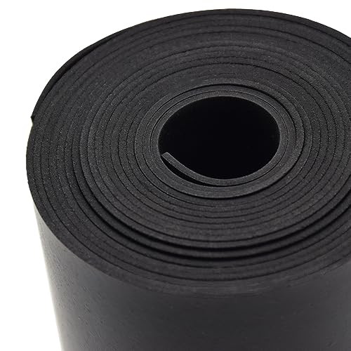 DEVNOL Foglio Striscia Gomma Neoprene 1/16 (.062)" Spessore X 6" Larghezza X 10'Lunga Grado - Foto 4 di 6