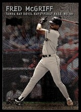 2000 Metal Fred McGriff Tampa Bay Devil Rays #183