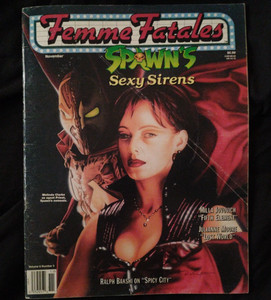 Femme Fatales Magazine Nov 1997 Spawn's Sexy Sirens Milla Jovovich Julianne Moor