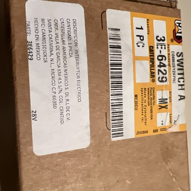 3E-6429 SWITCH AS. CATERPILLAR 3E6429