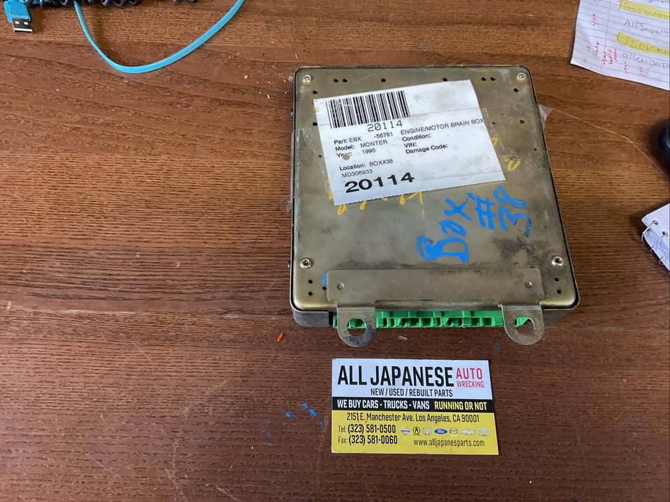 95 Mitsubishi Montero 3.0L V6 AT Engine Computer Control Module ECM ECU ...
