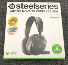 SteelSeries Arctis Nova 7X Wireless Gen 2 Headset Black, Brand New
