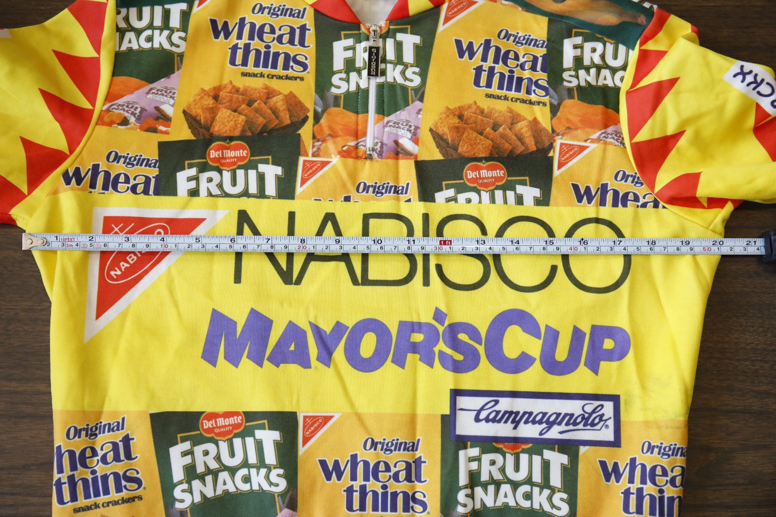 Nabisco Mayor's Cup Campagnolo cycling jersey Made in Italy XL extra large NOS