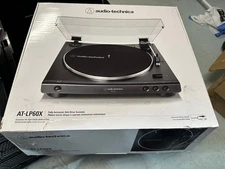 Audio-Technica AT-LP60X Fully Automatic Belt-Drive Turntable – Open Box