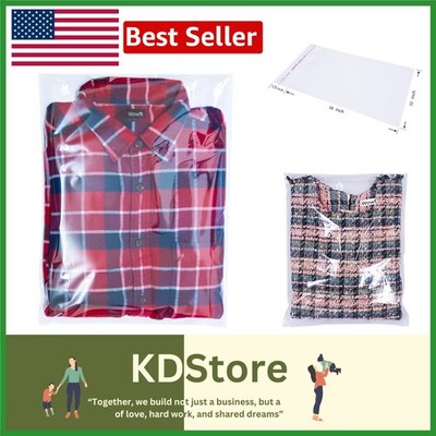 100 Count Resealable 12x16 Inch Clear Cellophane Bags for Elegant Packaging