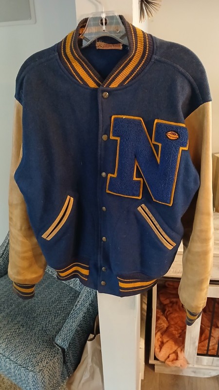 True Vintage Jarvis and White Mens Letterman Jacket  From 1930s To 1940s 
