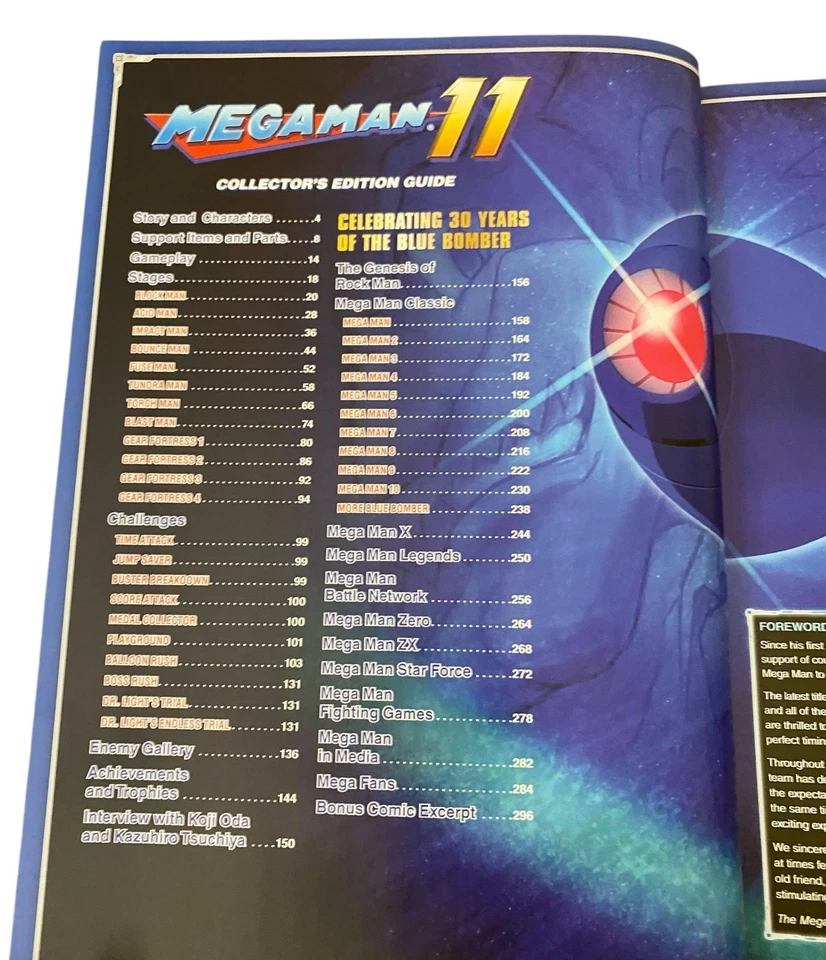 Mega Man 11: Prima Game Guide Celebrating 30 Years Of The Blue Bomber Book - Image 4 of 4