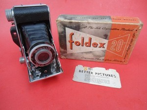 Kodak  Foldex 20 Camera & Box