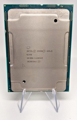 Intel Xeon Gold 6148 SR3B6 20-Core 2.40GHz LGA3647 CPU