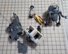 Star Wars Mini Rig Set 3 Not Box Action Figure Empire Strikes Back Parts 1980s