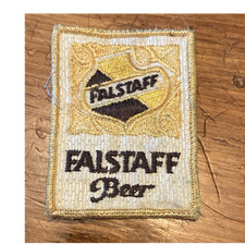 Falstaff Beer Breweriana Embroidered Patch Ye...