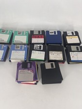 Lot of 118 UNTESTED 3.5" Floppy Disks Random Preowned Used