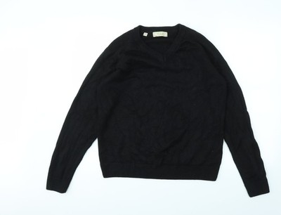 Schwarzer Pullover Sweatshirt Herren UK Größe M W&B