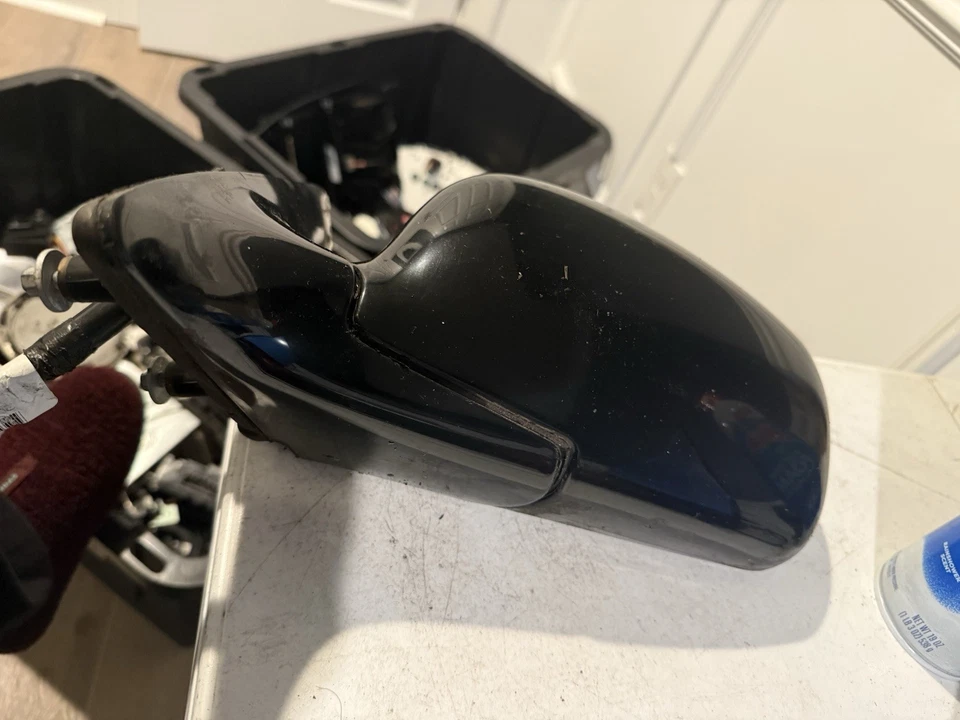 04-11 Lincoln Town Car DRIVER LEFT Side Heated Mirror Black OEM Foto 3 de 4