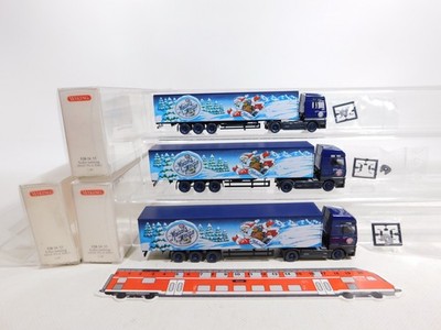 3x Wiking H0 1:87 538 06 55 Sattelzug/SZ MAN Maisel's Weisse NEUW+OVP #CY806-1