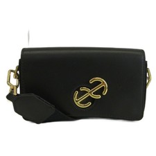 ECCO Pinch Lock Wave Leather Crossbody Bag Bl...