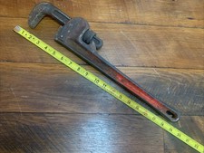 Ridgid Made In USA 18โ 18 Pipe Wrench Ridge Tool Company Made In USA USED