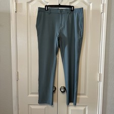 Greg Norman Men's Performance Pant Green Size 36 x 30 New