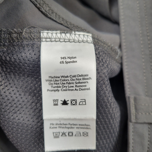 Eddie Bauer First Ascent Guide Pro Hose Damen 8 grau Performance Wandern Cargo - Bild 11 von 17