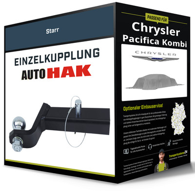 Starre Anhängerkupplung für CHRYSLER Pacifica Kombi 16- Typ RU Auto Hak NEU