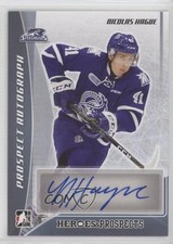 2016-17 Leaf ITG Heroes & Prospects Prospect Nicolas Hague #PA-NH2 Auto 2r5