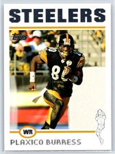 2004 Topps Plaxico Burress Pittsburgh Steelers #221