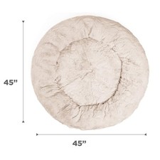 Best Friends by Sheri 4903 The Original Calming Donut Dog and Cat Bed Lux Fur