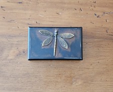 Jan Barboglio Cast Iron Dragonfly Trinket Box