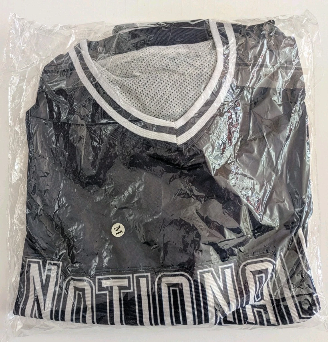 Washington Nationals Vintage Batting Practice Pullover Jacket