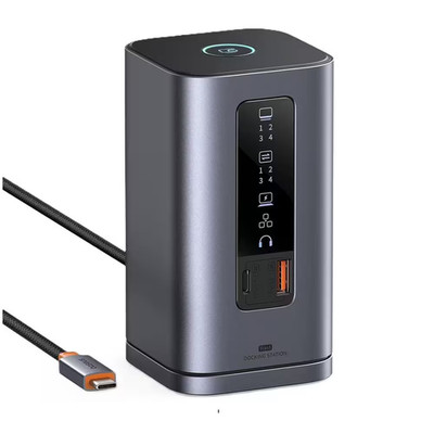 11-In-1 Triple Display 4K Dock: USB-C/HDMI, Ethernet, 100W PD, Audio, for Window