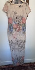adrianna papell dress Size 6 Flower Details 