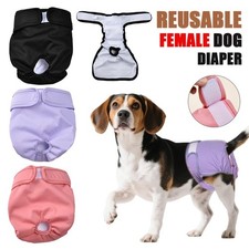 Female Dog Pet Season Heat Pants Short Sanitary Underwear Puppy Menstrual Diaper