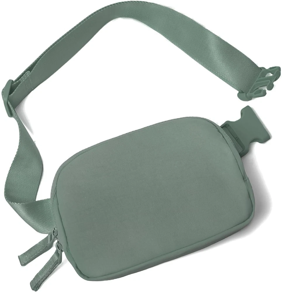 Belt Bag for Women Two-Way Zipper Cross Body Fanny Pack Fashion Waist Packs Ever