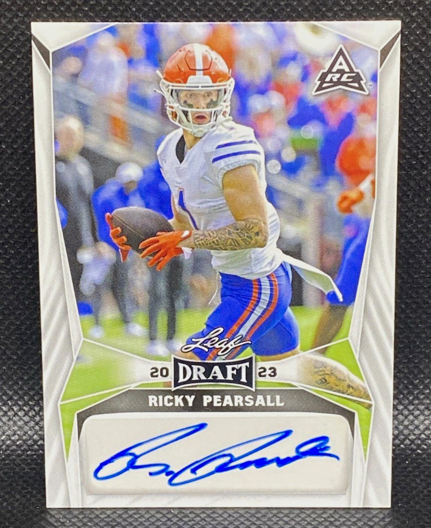 Leaf 2023 Draft Ricky Pearsall Florida Gators #BA-RP1 Autographs Auto